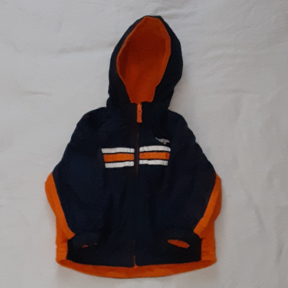 💥5/$25 Oshkosh B'Gosh Boys 24M Reversible Coat Jacket